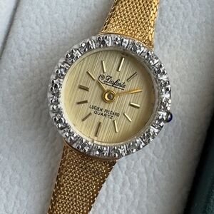 Dufonte Lucien Piccard Gold Plated Women's Watch